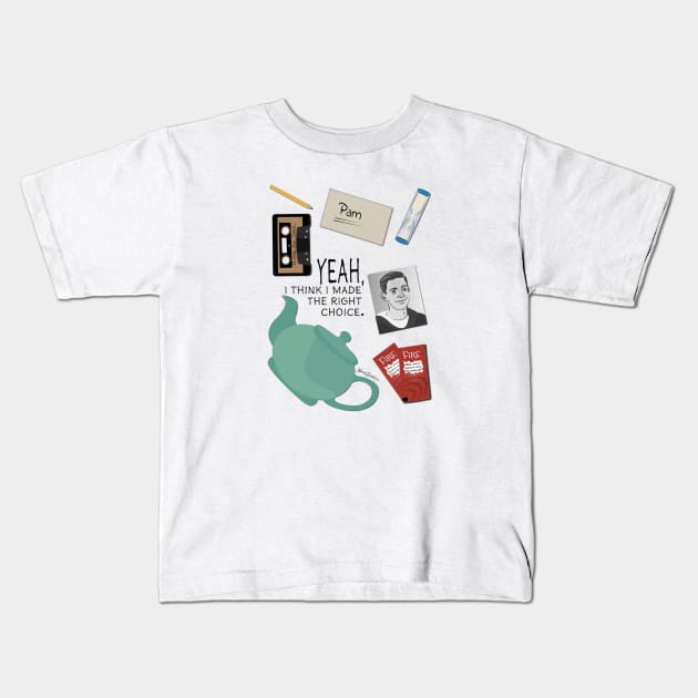 Teapot With Bonus Gifts Kids T-Shirt by Frannotated